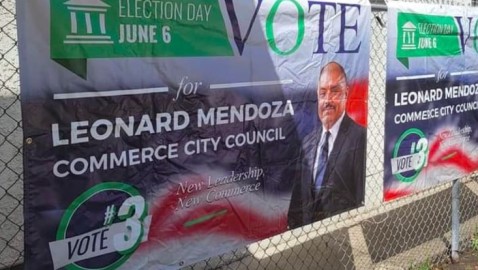 Fit for Office? Commerce Candidate Leonard Mendoza Printed Materials With Wrong Election Date