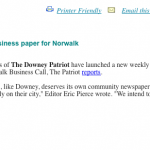 Downey newspaper filing questionable documents to obtain legal status in Norwalk