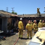Two Lakewood Deputies hospitalized after ‘brave’ rescue of elderly man from burning house in Bellflower 