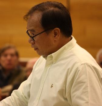 Richard Lee Cerritos community member Richard Lee presented a petition with 1,031 names opposing the Goodwill project.
