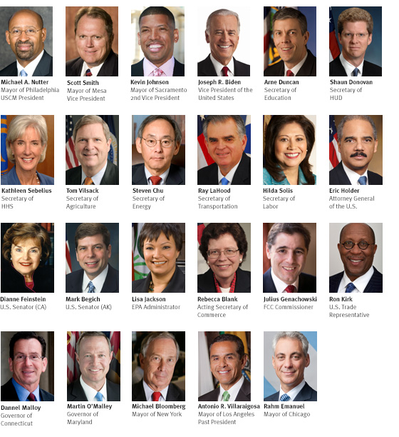 273 Mayors "confer" in Washington, DC.