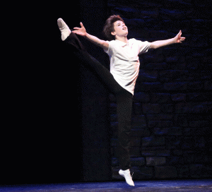 Mitchell Tobin stars as BILLY ELLIOT Photo by Michael Lamont 