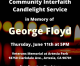 Candlelight Vigil in Memory of George Floyd in Artesia