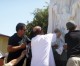 Gang Taggers Desecrate Sacred Shrine at Holy Family Catholic Church in Artesia Gang Taggers Desecrate Sacred Shrine at Holy Family Catholic Church in Artesia