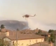 Canyon Fire Two-Raw Footage of Helicopters Preventing Homes From Burning in Serrano Heights