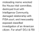 James Comey Slams Nunes Memo in Tweet James Comey Slams Nunes Memo in Tweet