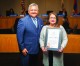 Yvonne Salgado Receives Downey Mayor’s Servant Heart Award Yvonne Salgado Receives Downey Mayor’s Servant Heart Award