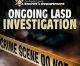 LASD death investigation in Compton