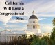 California losing congressional seat