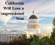 California losing congressional seat California losing congressional seat