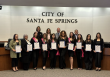 Santa Fe Springs City Council Recognizes 2023-2024 Miss Santa Fe Springs Court