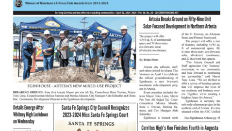 April 12, 2024 Los Cerritos Community News eNewspaper
