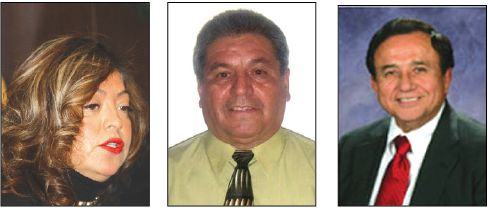 Central Basin Directors Leticia Vasquez, James Roybal and President Bob Apodaca are hiring a lobbying firm with ties to the Calderon family.