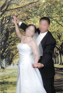 marriage fraud - 'wedding' shot 4