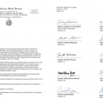 senate letter Armenia and Artsakh Demands