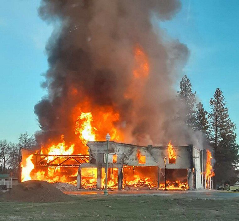 building fire