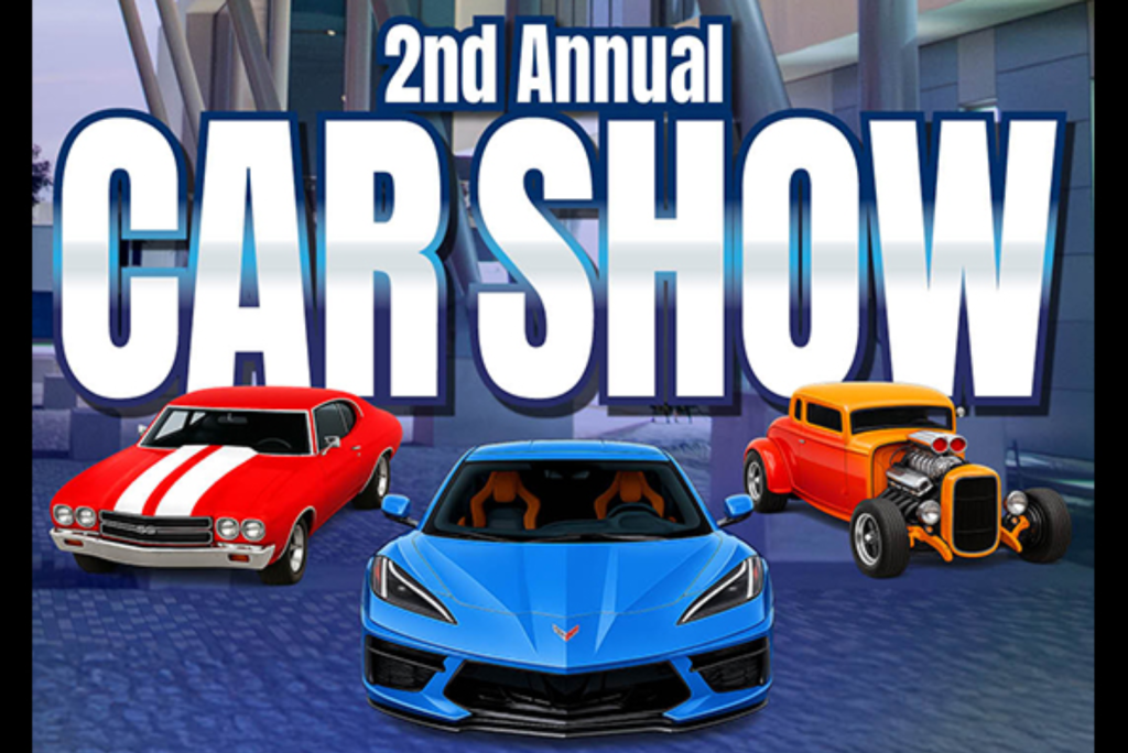  Second Annual Cerritos College Car Show  on June 13 featuring lowriders, hot rods, muscle cars, food trucks, DJs, and family fun.